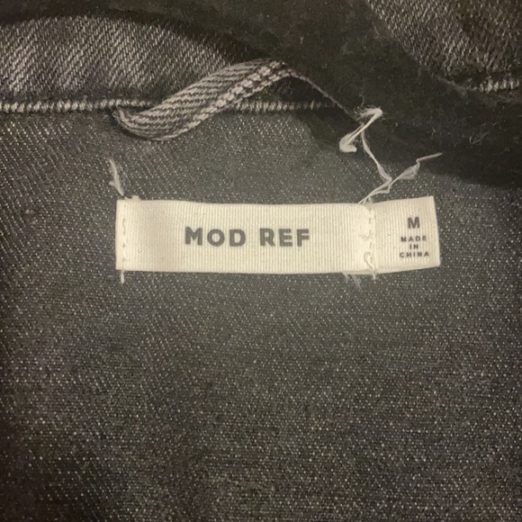 GREY Oversized Jean jacket-Medium - Picture 2 of 7